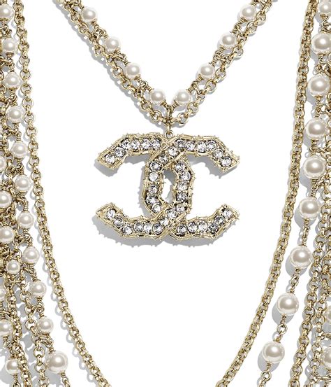 collana di perle lunga chanel